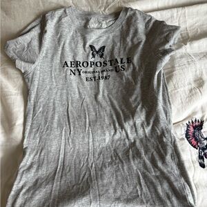 Aeropostale Gray Short Sleeve Tee